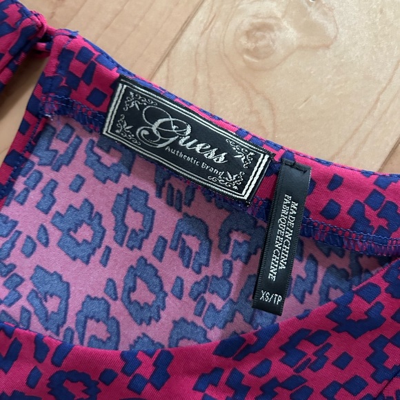GUESS digi leopard print dress - Picture 3 of 5